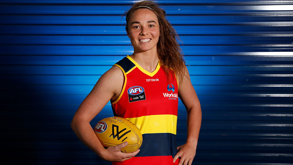 mccormick100119.jpg Adelaide's Jenna McCormick - AFLW,Adelaide Crows,Jenna McCormick